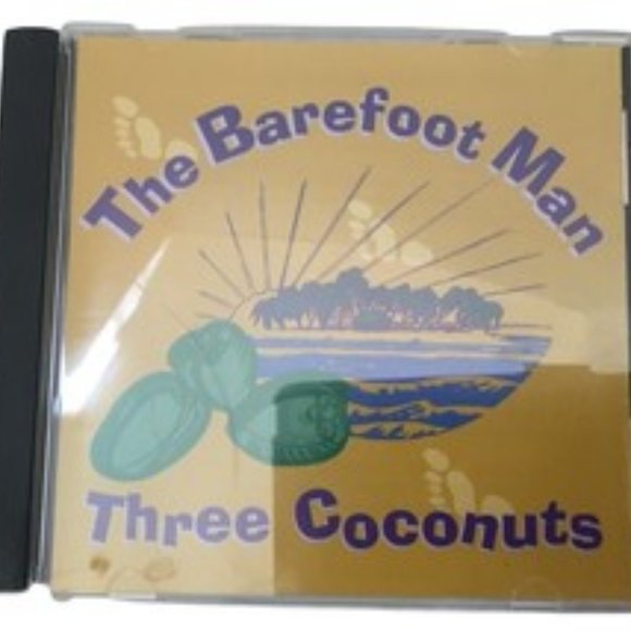 Rare Collectible The Barefoot Man Three Coconuts 15 Hits Tropical Beach Music - Picture 1 of 5